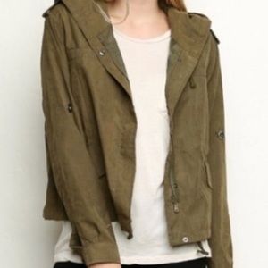 Brandy Melville Army Green Jacket